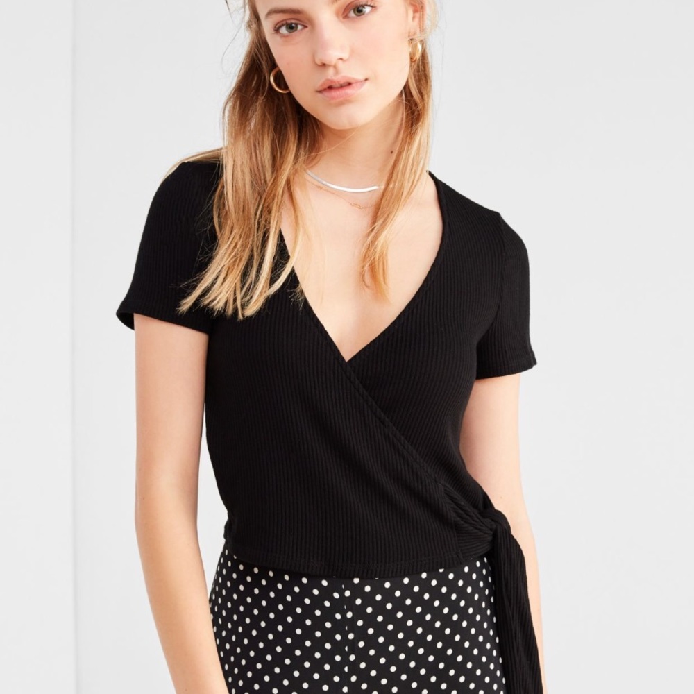 Urban Outfitters Project Social T Bailey Wrap Top
